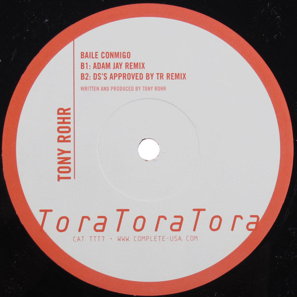 Tony Rohr : Baile Conmigo (12")