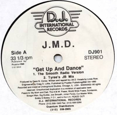 J.M.D. : Get Up And Dance (12")