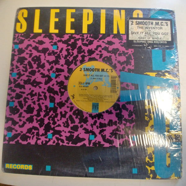 2 Smooth Mc's : The Inventor / Give It All You Got (12")