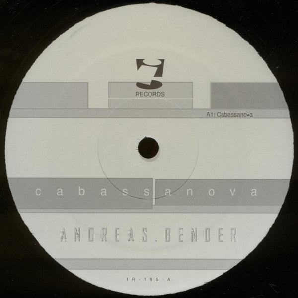 Andreas Bender : Cabassanova (12")