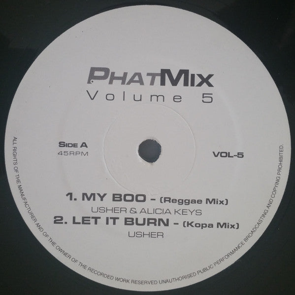 Various : PhatMix (Volume 5) (12", Unofficial)
