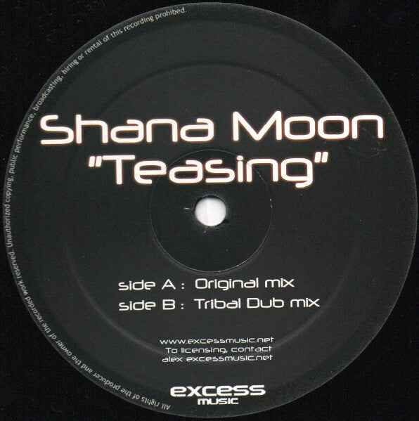 Shana Moon : Teasing (12")