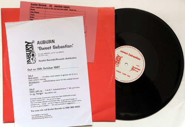 Auburn : Sweet Sebastian (12", Promo)