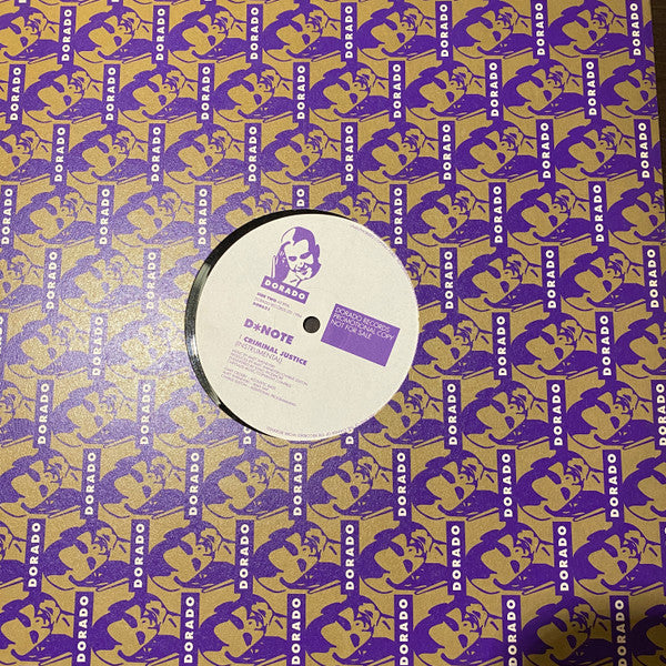 D*Note : Criminal Justice (12", Promo)