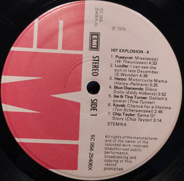 Various : Hit Explosion 4 (LP, Comp)