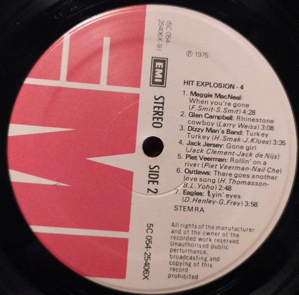 Various : Hit Explosion 4 (LP, Comp)