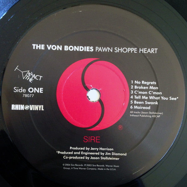 The Von Bondies : Pawn Shoppe Heart (LP, Album)