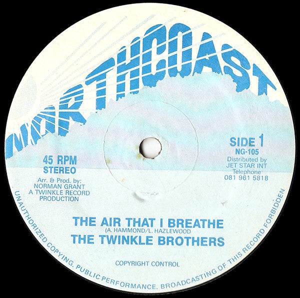 Twinkle Brothers : The Air That I Breathe (12", Single)