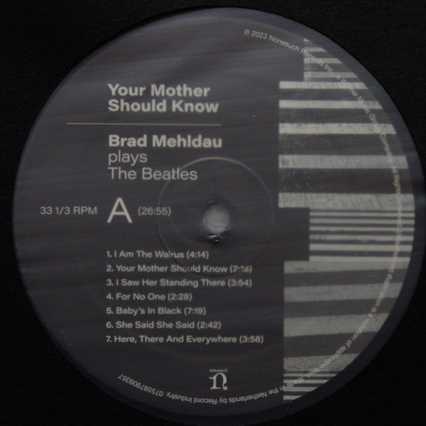 Brad Mehldau : Your Mother Should Know: Brad Mehldau Plays The Beatles (LP)