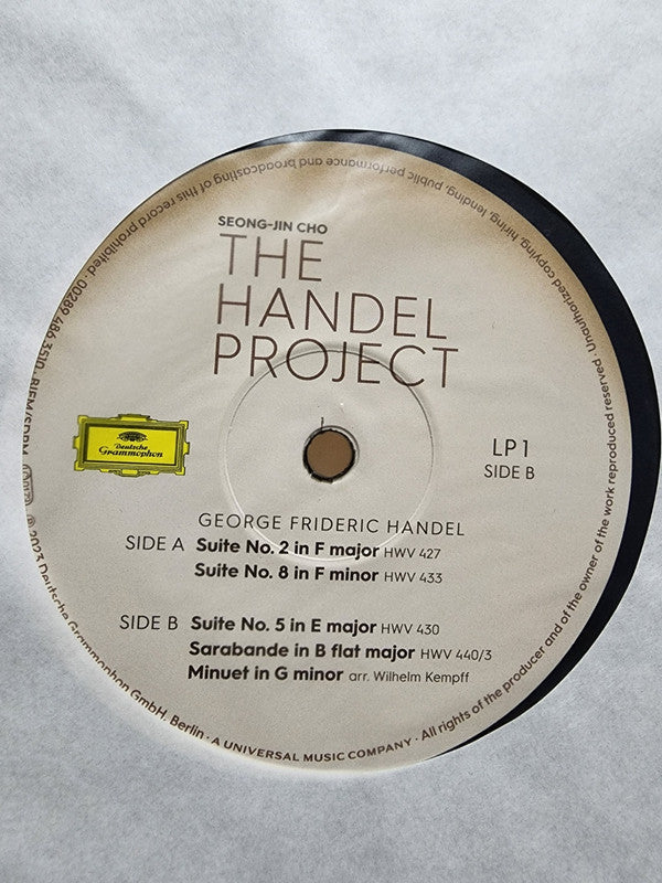 Seong-Jin Cho : The Handel Project (Handel: 3 Suites - Brahms: Handel Variations) (2xLP, Album)