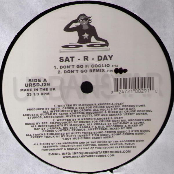 Sat-r-day : Sampler (12", Smplr)