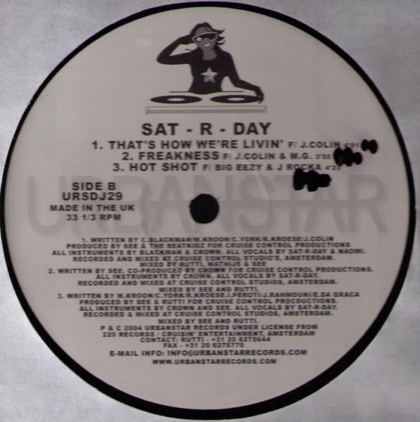 Sat-r-day : Sampler (12", Smplr)