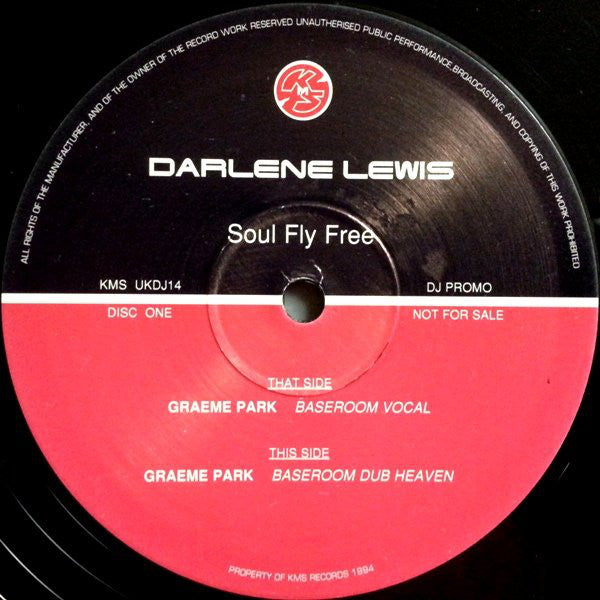 Darlene Lewis : Soul Fly Free (3x12", Promo)