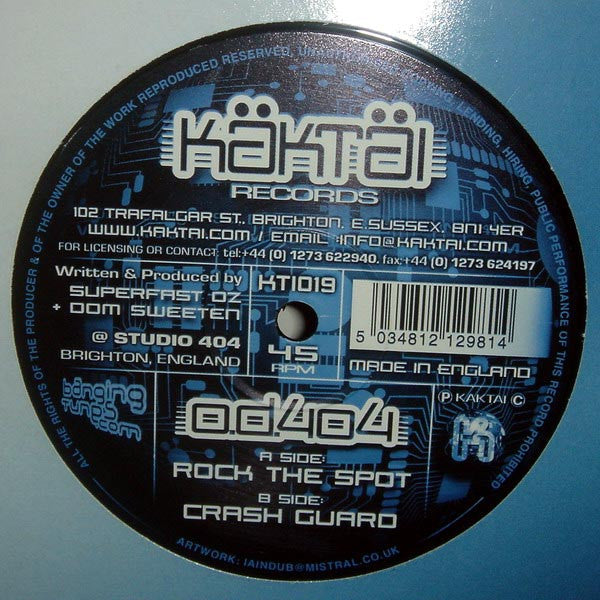 OD404 : Rock The Spot (12")