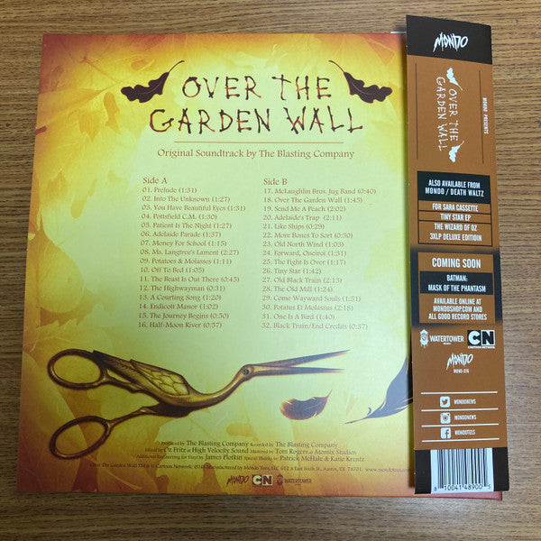 The Blasting Company* : Over The Garden Wall (LP, Album, RP, Yel)
