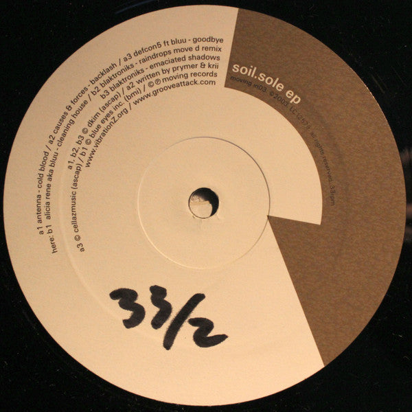Various : Soil.Sole EP (12", EP)