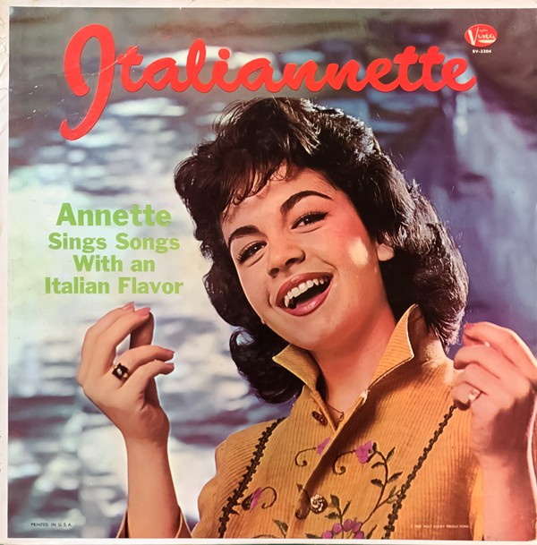 Annette (7) : Italiannette (LP, Mono)
