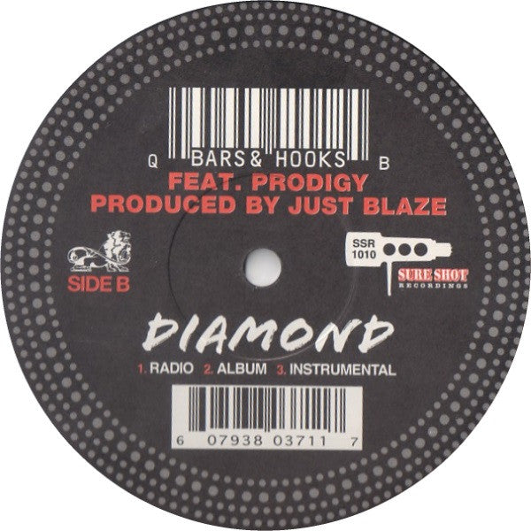 Bars N Hooks Featuring Prodigy : Ain't Nobody (12")