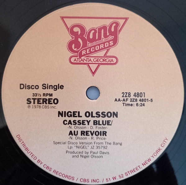 Nigel Olsson : Little Bit Of Soap (12", Single)