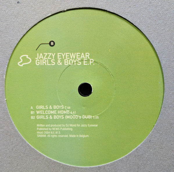Jazzy Eyewear : Girls & Boys EP (12", EP)