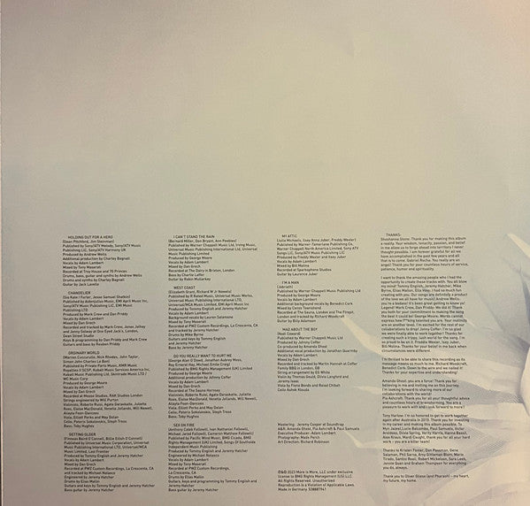 Adam Lambert : High Drama (LP, Album, Cle)