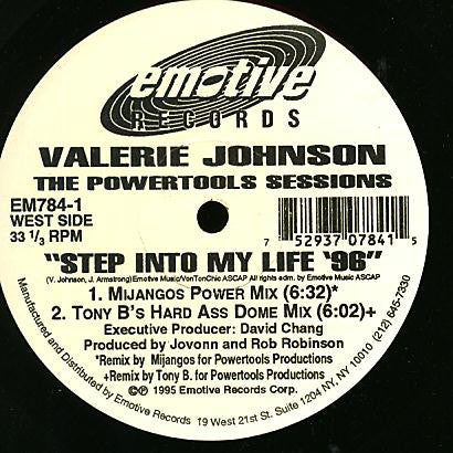 Valerie Johnson : Step Into My Life  96 (12")