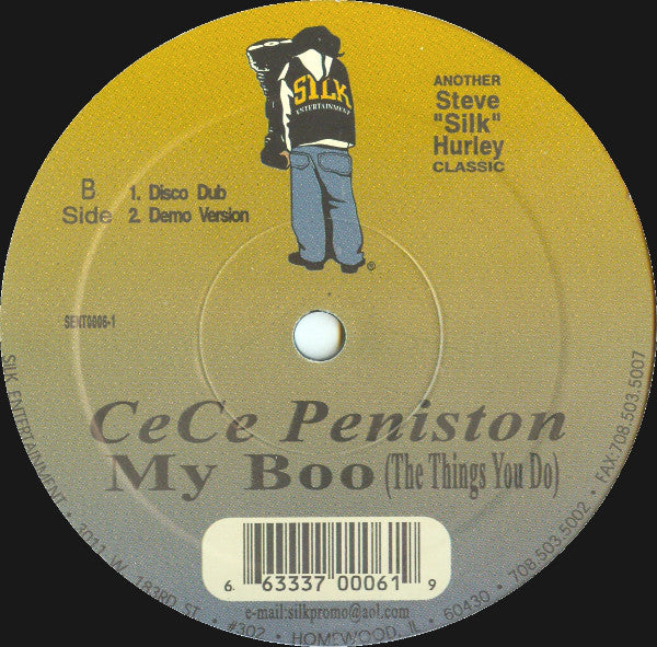 Ce Ce Peniston : My Boo (The Things You Do) (12")