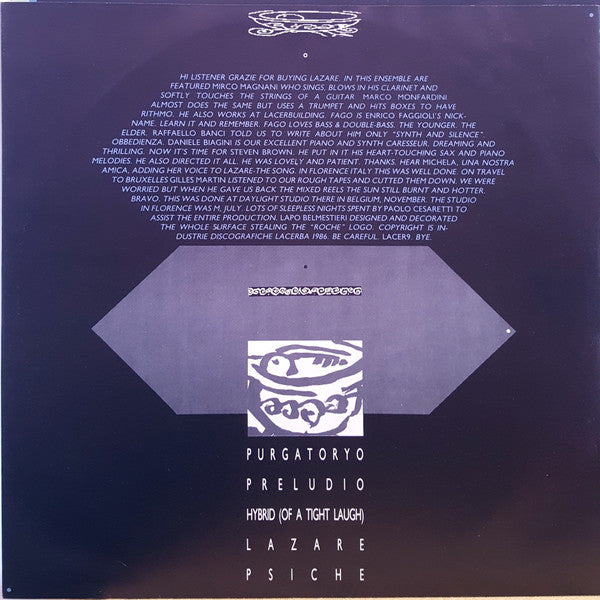 Minox : Lazare (LP, Album)
