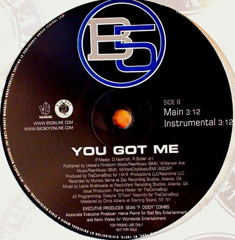 B5 : All I Do / You Got Me (12", Promo)