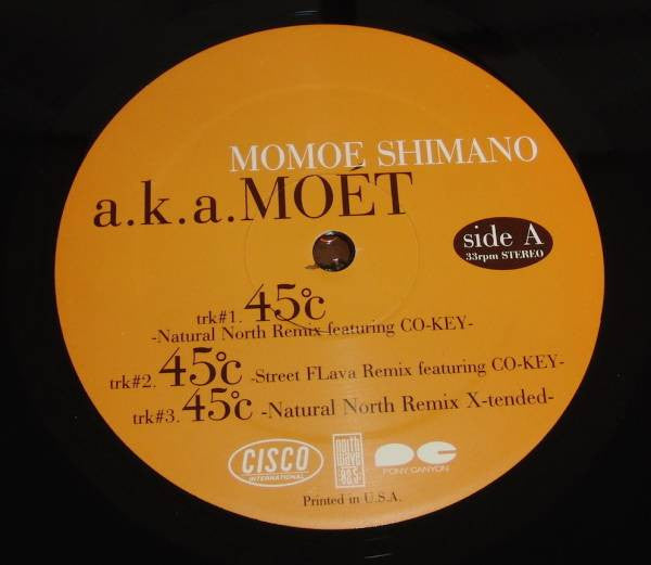 Momoe Shimano A.K.A Moét : 45℃ & Violet Nude (12")