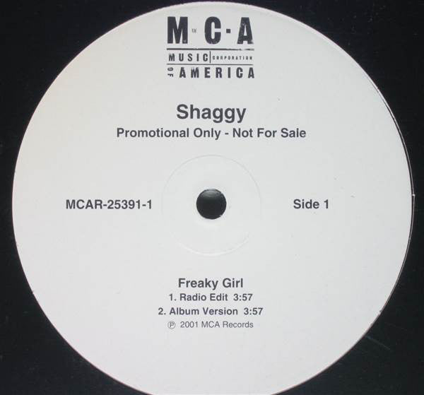 Shaggy : Freaky Girl (12", Promo)