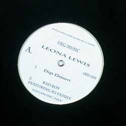 Leona Lewis : Dip Down / Bad Boy / Private Party (12")