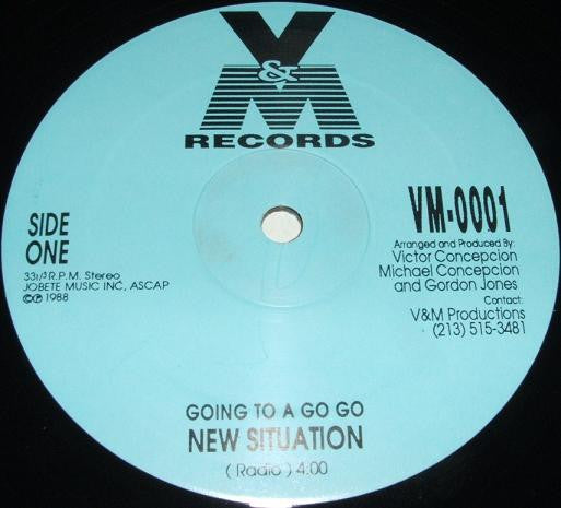 New Situation : Going To A Go Go (12")