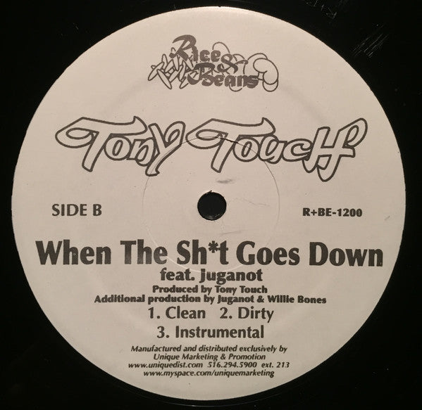 Tony Touch : We Run NY / When The Sh*t Goes Down (12")