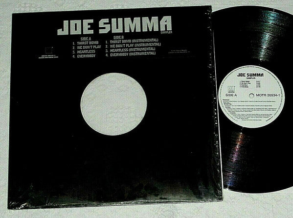 Joe Summa : Sampler (12", Promo, Smplr)