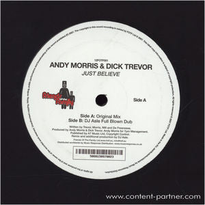 Andy Morris & Dick Trevor : Just Believe (12")