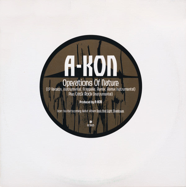 Akon : Operations Of Nature (12", Promo)
