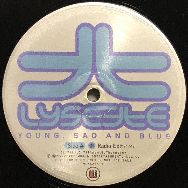 Lysette Titi : Young, Sad And Blue (12", Promo)