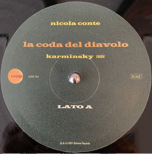 Nicola Conte : La Coda Del Diavolo / Missione A Bombay (12")