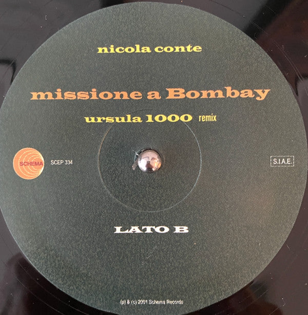 Nicola Conte : La Coda Del Diavolo / Missione A Bombay (12")