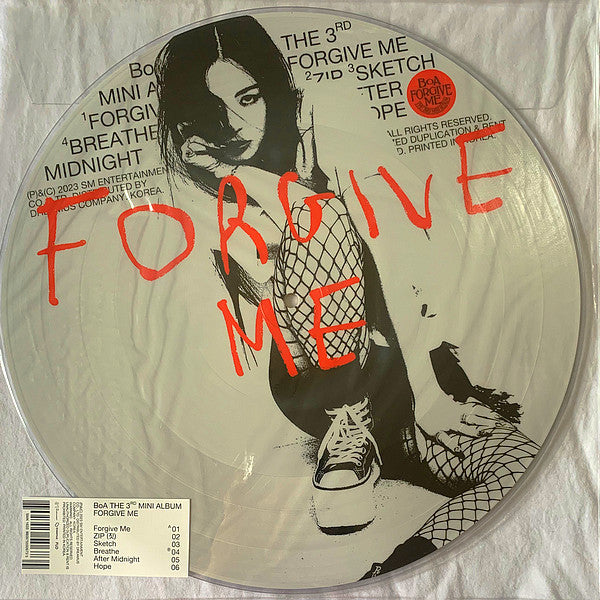 BoA : Forgive Me (12", MiniAlbum, Pic)