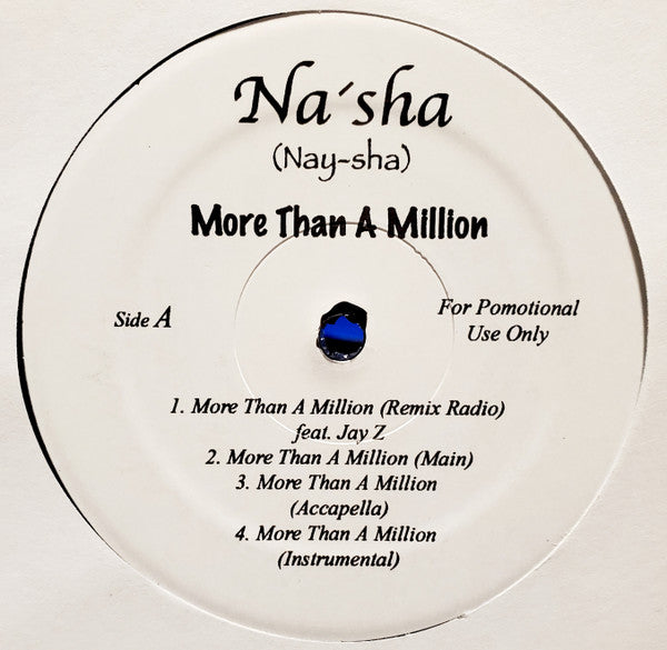Na'sha : More Than A Million (12", Promo)