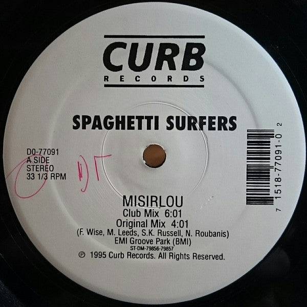 Spaghetti Surfers : Misirlou (12")