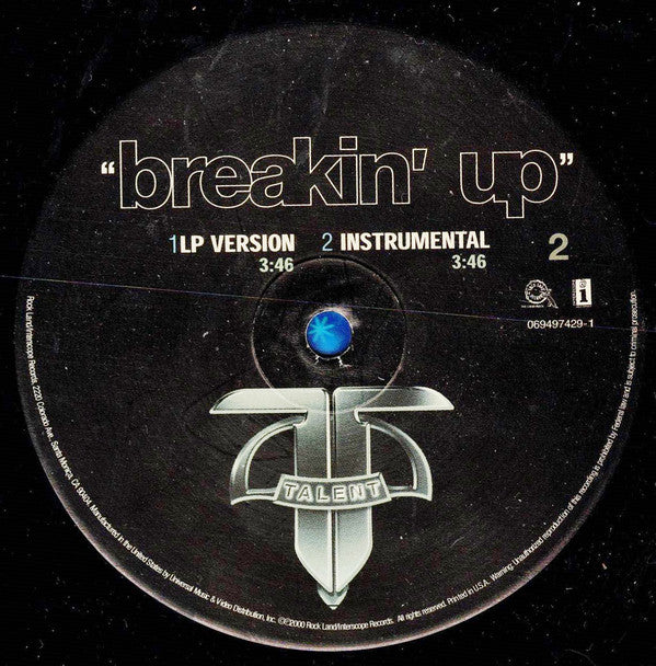 Talent : Celebrity / Breakin' Up (12")