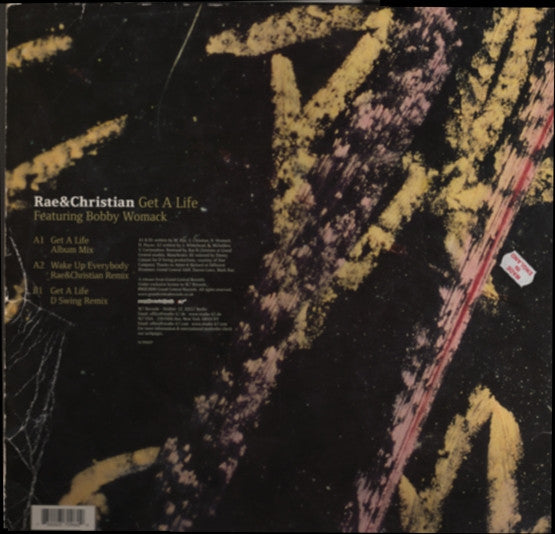 Rae & Christian Featuring Bobby Womack : Get A Life (12", EP)