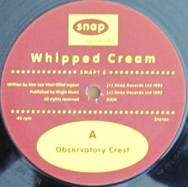Whipped Cream : Observatory Crest (12")