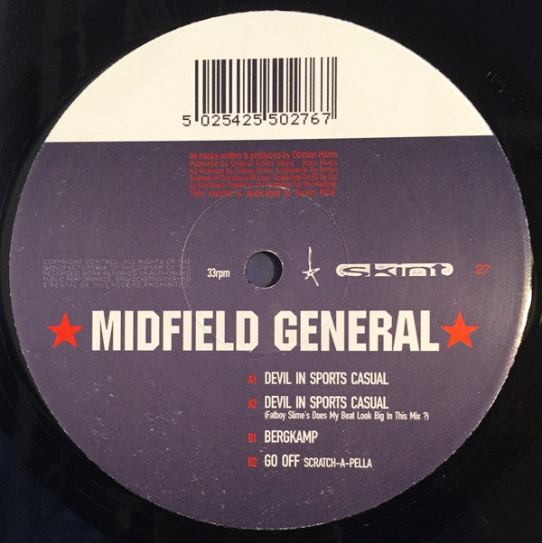 Midfield General : Devil In Sports Casual (12")