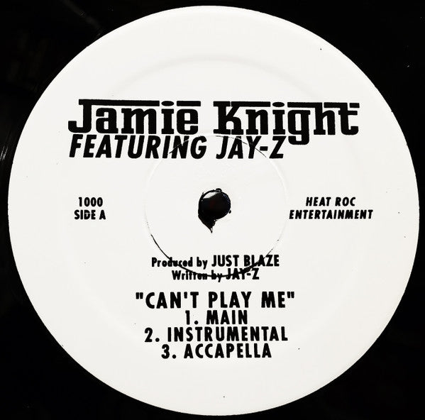 Jamie Knight : Can't Play Me (12", Promo)