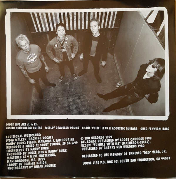 Loose Lips (3) : Talkin' Trash (LP, Album)