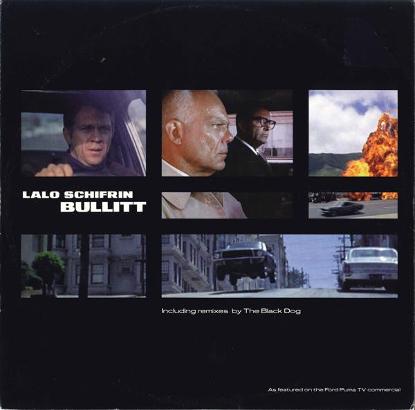Lalo Schifrin : Bullitt: The Black Dog Remixes (12")